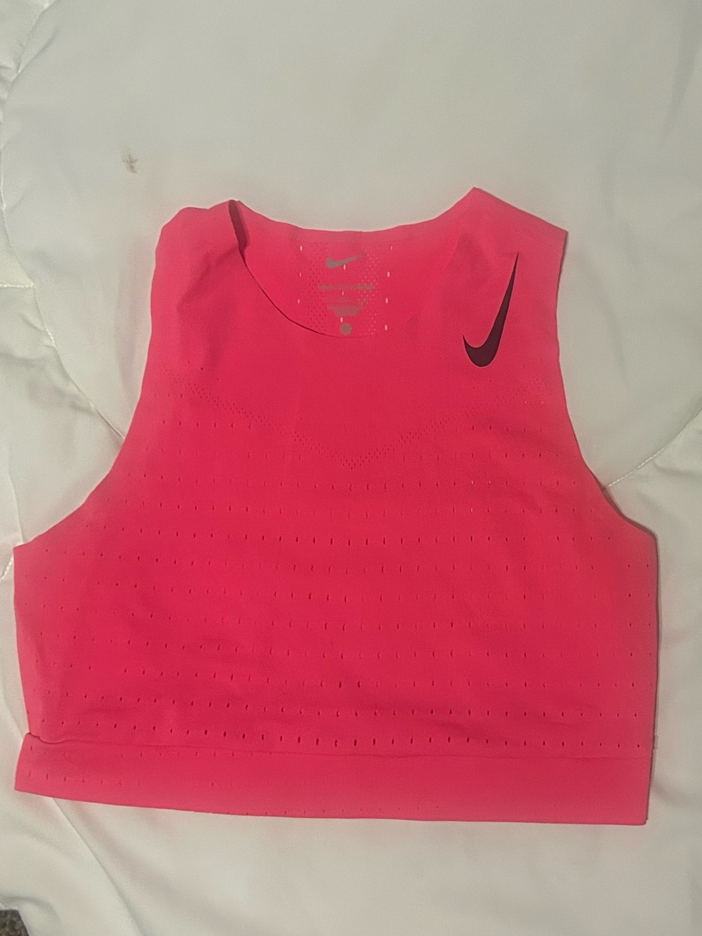 Nike Hyper Pink Dri-FIT ADV Running Crop Top